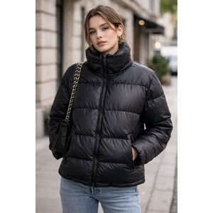 Paula Cahen D'Anvers Jacket Puffer Black Women's S 100% Duck Feathers Down